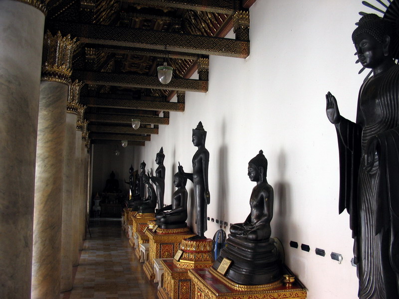 Thailand, Bangkok, Wat Benchamabophit Thailand, Bangkok, Wat Benchamabophit